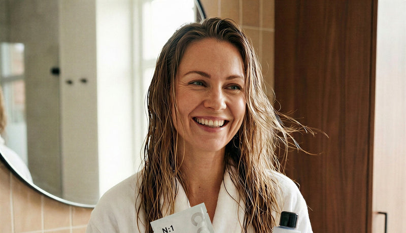 Forskjellen på butikkfarge, frisørfarge og vår farge