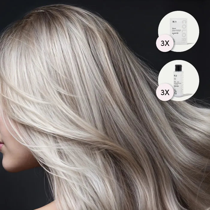 Pale whole hair
