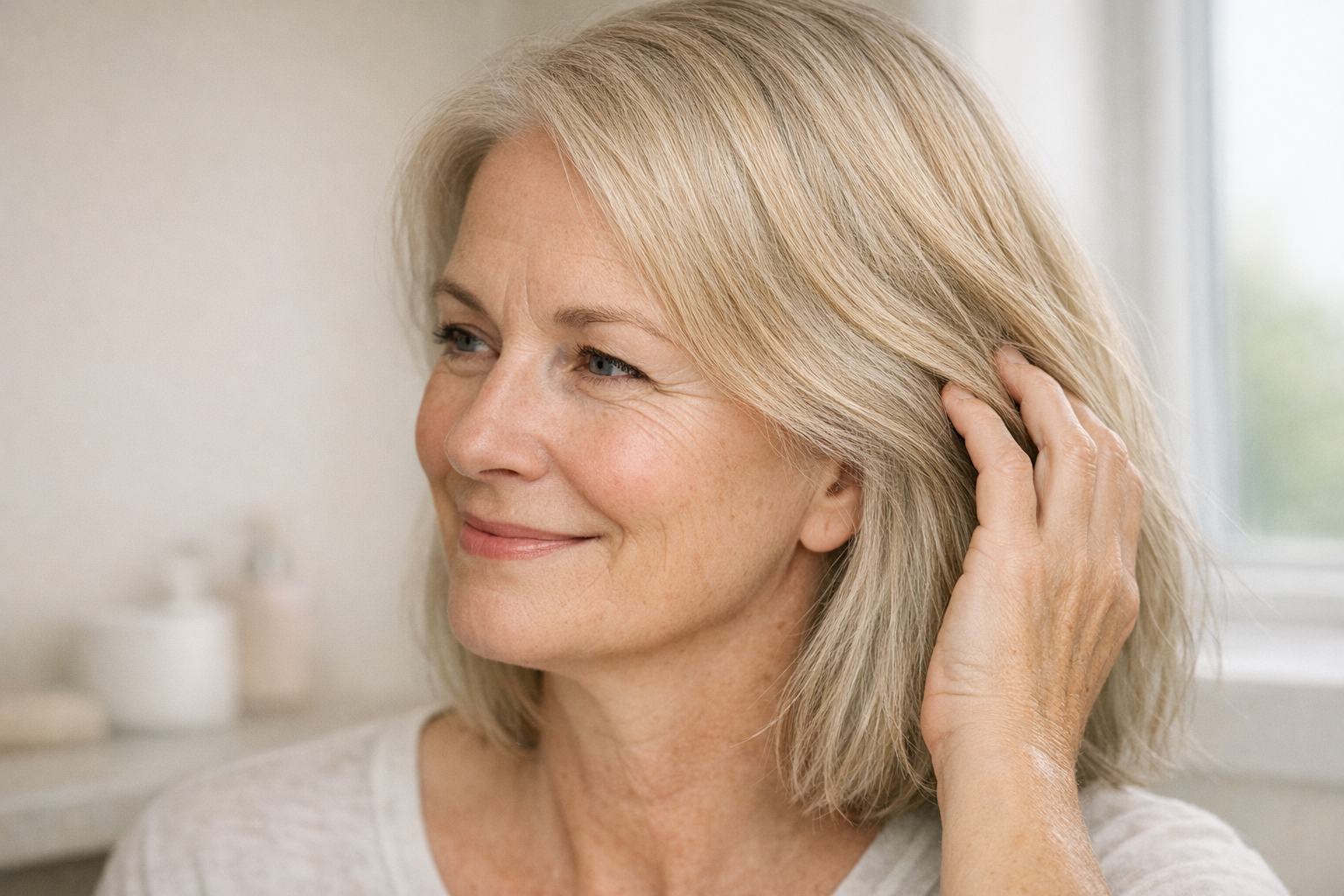 Hårfarge som vaskes ut