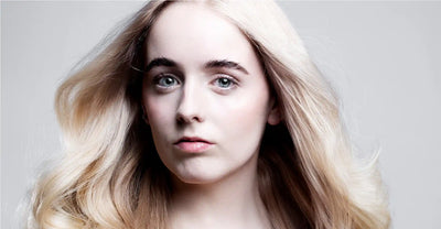 photo of young woman with blonde-dyed hair