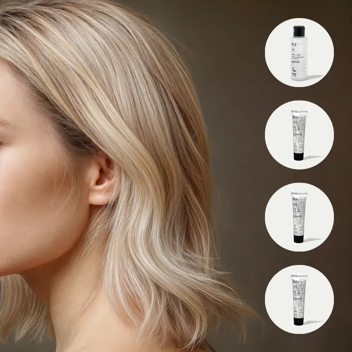 Toning etter bleking M fra By Bente