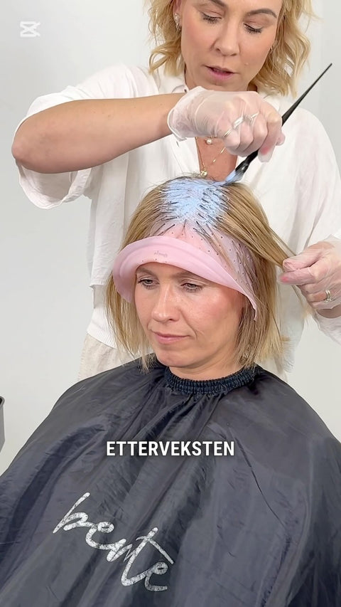 Lyse striper med stripehette