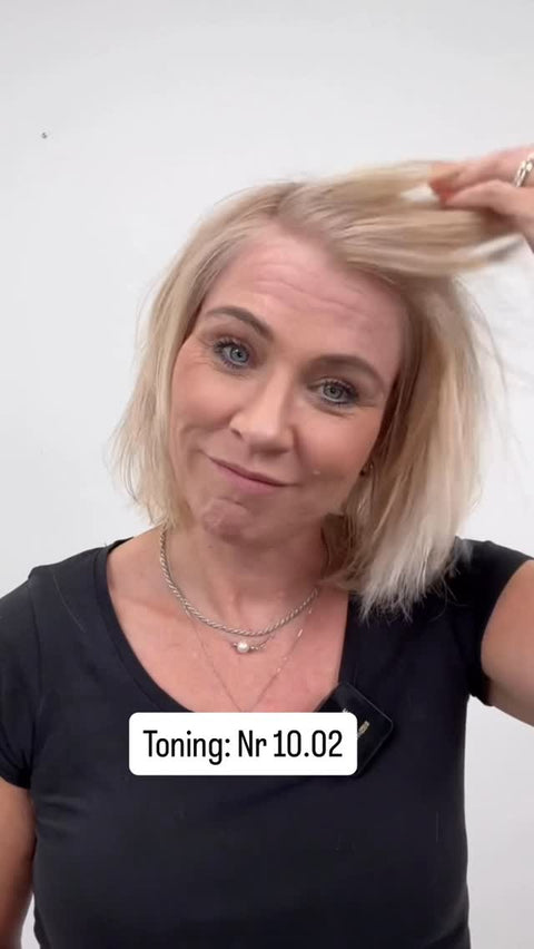 Gult hår blir kaldt